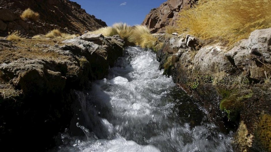 Parte del caudar del Río Silala. (Foto: David Mercado)