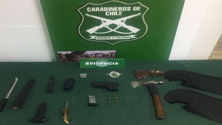 Fotografía: Carabineros. 