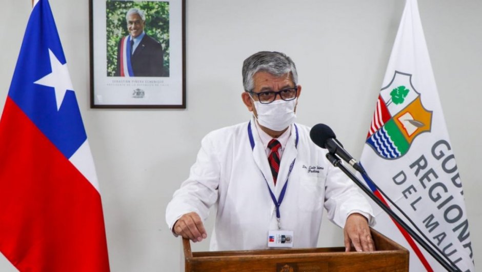 Director del Servicio de Salud, Dr. Luis Jaime. 