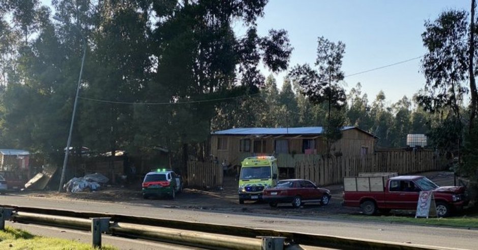 El crimen ocurrió en la vivienda familiar de la joven (Foto: Contivisión TV)