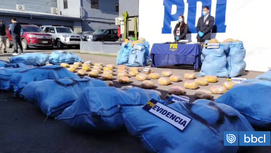 Mega operativo en Calama: decomisan cannabis, un fusil y tecnología satelital en pleno desierto